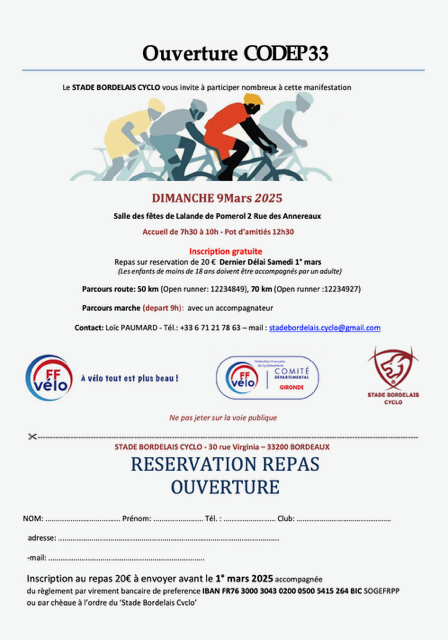 Ouverture CODEP 2025