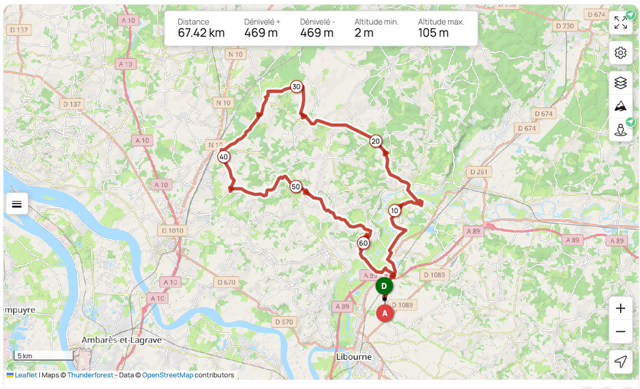 70 kms