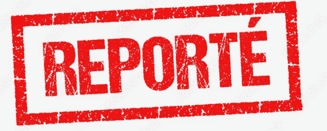 manistation reportée